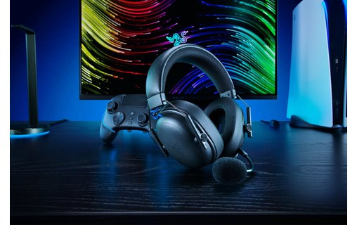 Casque gaming sans fil Razer BlackShark V3 pour Playstation, Noir - Bluetooth