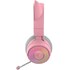 Casque gaming sans fil Razer Kraken Kitty V3 Pro - Quartz, Rose - Bluetooth