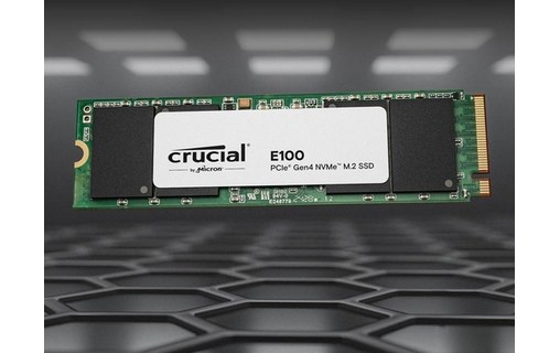Crucial E100 480 Go - SSD M.2 NVMe PCIe 4.0