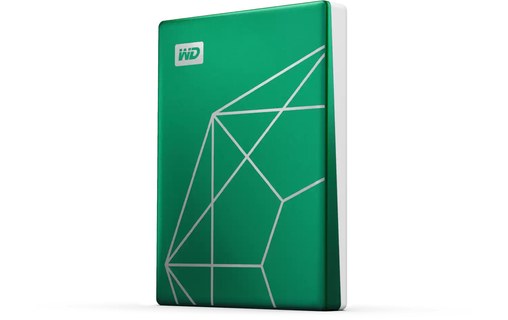 Western Digital My Passport Ultra - Edition Anniversaire 2 To - Vert USB-C