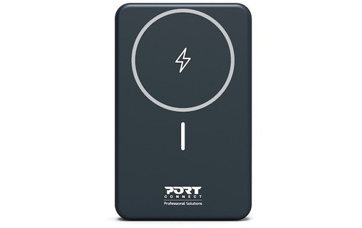 Batterie externe magnétique 10000 mAh - PORT Designs sans fil - Noire