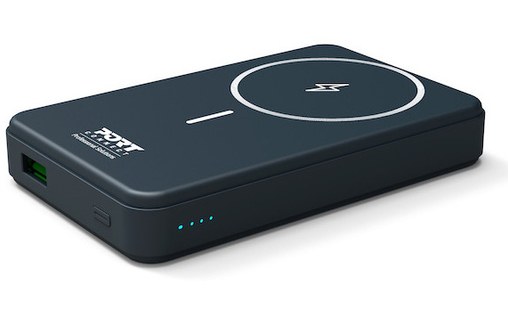 Batterie externe magnétique 10000 mAh - PORT Designs sans fil - Noire