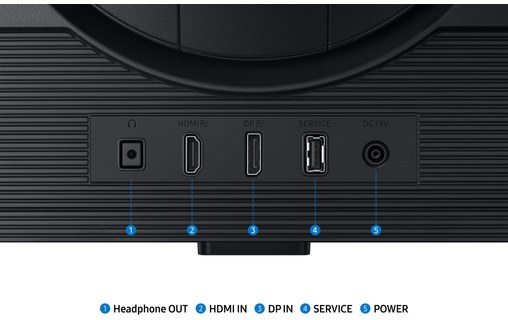 Écran Gaming 27" Samsung Odyssey G6 G60F - 350 Hz