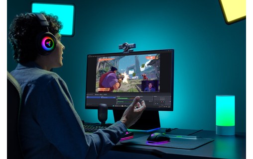 Webcam Razer Kiyo V2 X 1440p - Noire