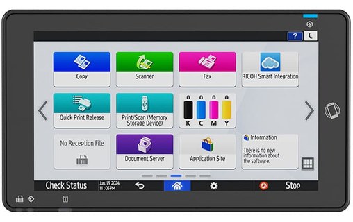 Imprimante multifonction Ricoh 423692 - WiFi, AirPrint, Bluetooth