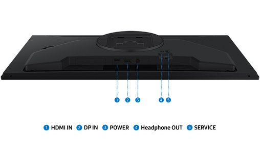 Écran Gaming 27" Samsung Odyssey G5 G50F - 180 Hz