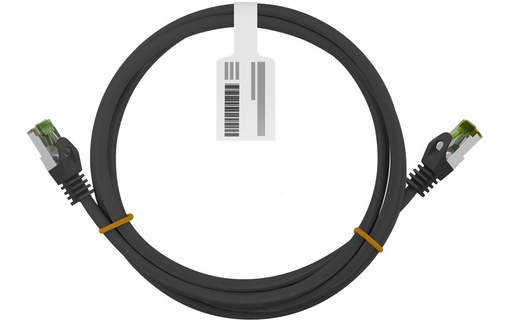 Câble ethernet RJ45 Cat 8.1 SSTP - Goobay - 3 m - Noir