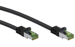 Câble ethernet RJ45 Cat 8.1 SSTP - Goobay - 1 m - Noir
