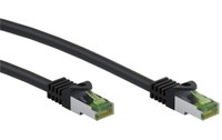 Câble ethernet RJ45 Cat 8.1 SSTP - Goobay - 3 m - Noir