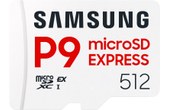 Carte microSDXC Samsung P9 Express 512 Go, UHS-I, V30