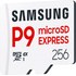 Carte microSDXC Samsung P9 Express 256 Go, UHS-I, V30