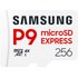 Carte microSDXC Samsung P9 Express 256 Go, UHS-I, V30