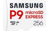 Carte microSDXC Samsung P9 Express 256 Go, UHS-I, V30