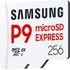 Carte microSDXC Samsung P9 Express 256 Go, UHS-I, V30