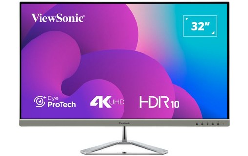 Écran 32" ViewSonic VX3276-4K-MHD - 4K