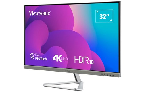Écran 32" ViewSonic VX3276-4K-MHD - 4K
