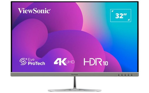 Écran 32" ViewSonic VX3276-4K-MHD - 4K