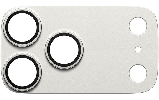 Protection caméra pour iPhone 17 Pro Max Argent - PanzerGlass Fender