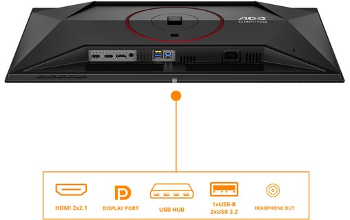 Écran Gaming 26,5" AOC G4 Q27G4ZDR - QD OLED 240 Hz
