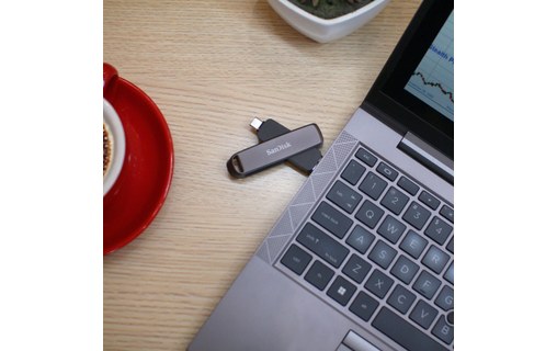 Clé USB-C et USB-A SanDisk Extreme PRO Dual Drive 256 Go - Noir - USB 3.2