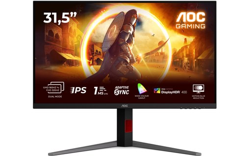 Écran Gaming 31,5" AOC G4 U32G4U - 4K 320 Hz