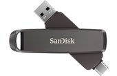 Clé USB-C et USB-A SanDisk Extreme PRO Dual Drive 256 Go - Noir - USB 3.2