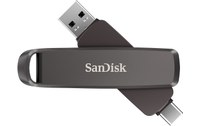 Clé USB-C et USB-A SanDisk Extreme PRO Dual Drive 256 Go - Noir - USB 3.2