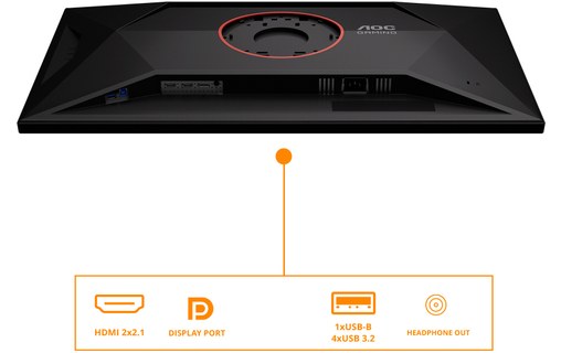 Écran Gaming 31,5" AOC G4 U32G4U - 4K 320 Hz