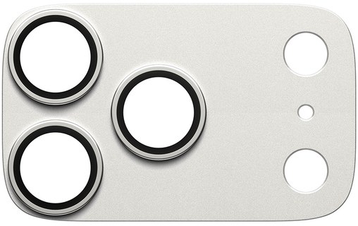 Protection caméra pour iPhone 17 Pro Argent - PanzerGlass Fender