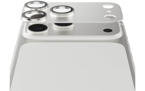 Protection caméra pour iPhone 17 Pro Argent - PanzerGlass Fender