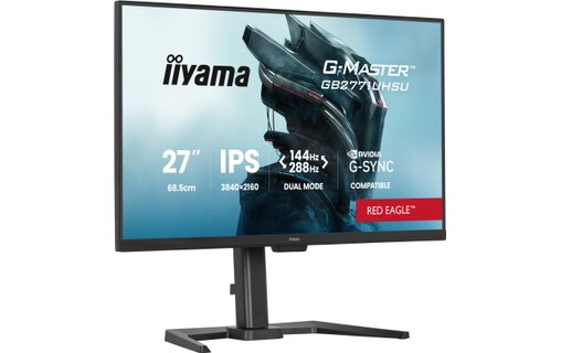 Écran Gaming 27" iiyama G-MASTER GB2771UHSU-B1 - 4K 288 Hz USB-C