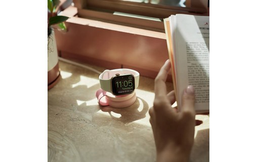 Chargeur sans fil pour iPhone - Twelve South ButterFly SE - Rose