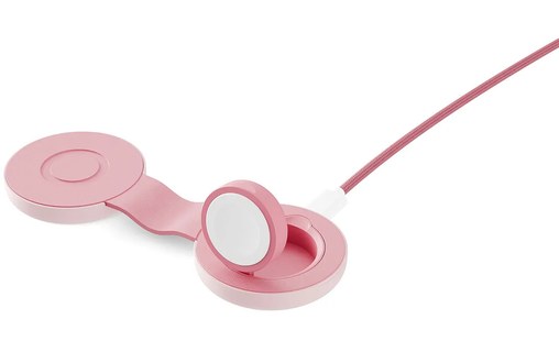 Chargeur sans fil pour iPhone - Twelve South ButterFly SE - Rose