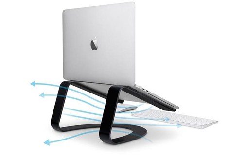 Support MacBook Twelve South Curve - Noir