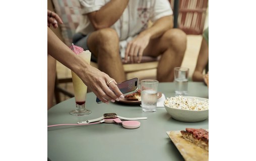 Chargeur sans fil pour iPhone - Twelve South ButterFly SE - Rose