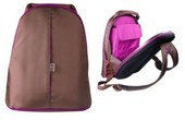 Sac à dos Be.ez LE bag Rosy pour ordinateur portable 15" - Marron
