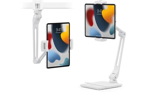 Support iPad Twelve South HoverBar Duo - Blanc