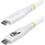 Câble USB-C - StarTech - 240 W 4K 20 Gbit/s - USB 4 - 2 m - Blanc