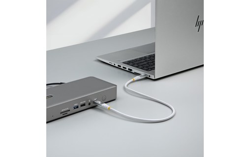 Câble USB-C - StarTech - 240 W 8K 80 Gbit/s - USB 4 - 50 cm - Blanc