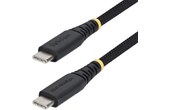 Câble USB-C - StarTech - 60 W - 15 cm - Nylon - Noir