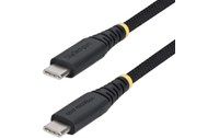 Câble USB-C - StarTech - 60 W - 15 cm - Nylon - Noir