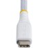 Câble USB-C - StarTech - 60 W - 15 cm - Nylon - Blanc