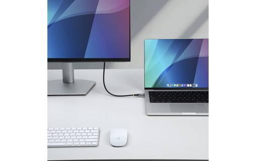 Câble USB-C - StarTech - 240 W 8K 80 Gbit/s - USB 4 - 50 cm - Noir