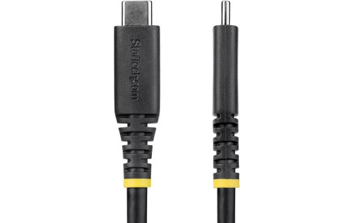 Câble USB-C - StarTech - 240 W 4K 20 Gbit/s - USB 4 - 2 m - Noir