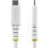 Câble USB-C - StarTech - 240 W 4K 20 Gbit/s - USB 4 - 2 m - Blanc