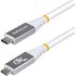 Câble USB-C - StarTech - 240 W 8K 80 Gbit/s - USB 4 - 50 cm - Blanc