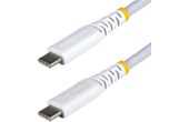 Câble USB-C - StarTech - 60 W - 15 cm - Nylon - Blanc