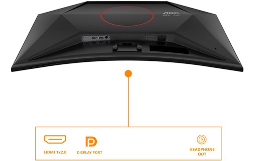 Écran Incurvé 31,5" AOC G4 C32G42ZE - 260 Hz