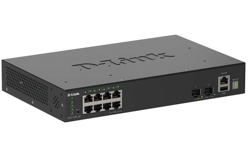 Switch Ethernet D-Link DGS-1530-10/E 8 ports - Manageable, L2