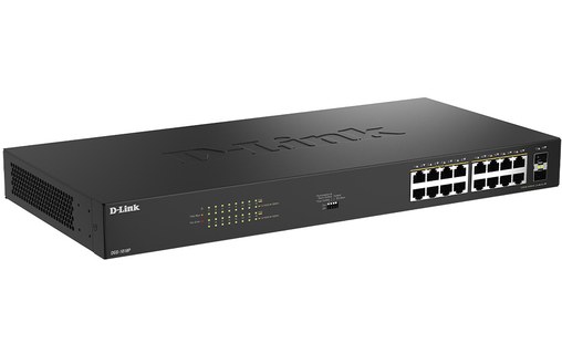 Switch Ethernet D-Link DGS-1018P/E 16 ports - PoE